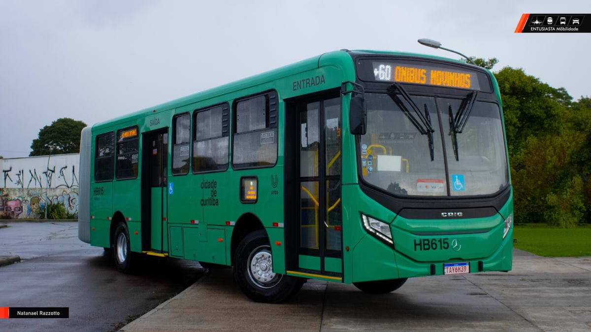 60 Novos ônibus são entregues para Curitiba no Parque Cambuí